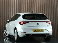 Used Seat Leon FR 110 HP (80 kW) 2024 White Hatchback
