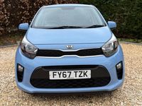 Used Kia Picanto 83 HP (61 kW) 2017 Blue Hatchback