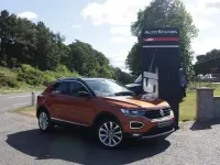 Used VW T-Roc SEL 150 HP (110 kW) 2018 Orange SUV