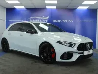 Used Mercedes A45 AMG 2020 White Hatchback