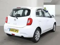 Used Nissan Micra Acenta 80 HP (58 kW) 2015 White Hatchback