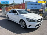 Used Mercedes CLA200 Edition 136 HP (100 kW) 2018 White Coupe