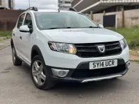 Used Dacia Sandero Ambiance 90 HP (66 kW) 2014 White Hatchback