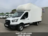 Used Ford Transit 130 HP (95 kW) 2021 White Cabriolet