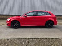 Used Audi A3 S-Line 2014 Red Hatchback