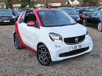 Used Smart ForTwo Cabrio Passion 71 HP (52 kW) 2016 White Cabriolet