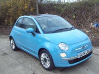 used Fiat 500 1.2 Lounge 3dr Blue 41k Miles FSH Years MOT Warranty