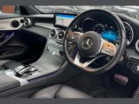 Used Mercedes C200 AMG line 180 HP (132 kW) 2022 Grey Cabriolet