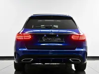 Used Mercedes C220 AMG Line Premium Plus 170 HP (125 kW) 2016 Blue Estate