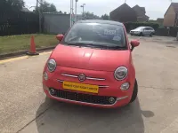 Used Fiat 500 Lounge 69 HP (50 kW) 2017 Pink Hatchback
