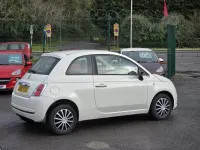 Used Fiat 500 Pop 69 HP (50 kW) 2010 White Hatchback