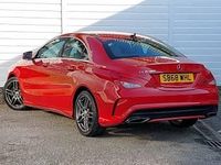 Used Mercedes CLA180 AMG line 122 HP (89 kW) 2018 Red Sedan