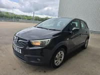 Used Vauxhall Crossland X S 110 HP (80 kW) 2019 Black SUV