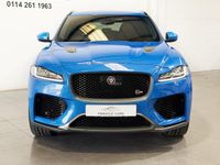 Used Jaguar F-Pace Supercharged 550 HP (404 kW) 2018 Blue SUV