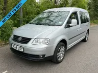 Used VW Caddy Pure 104 HP (76 kW) 2009 Silver MPV