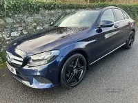 Used Mercedes C220 SE 194 HP (142 kW) 2019 Blue Sedan