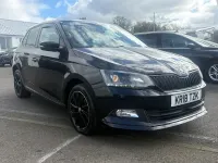 Used Skoda Fabia Monte Carlo 110 HP (80 kW) 2018 Black Hatchback