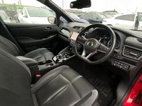 Used Nissan Leaf Tekna 110 kW (150 HP) 2022 Red Hatchback