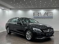 Used Mercedes C220 2017 Black Estate