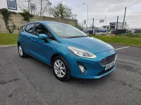 Used Ford Fiesta Zetec 2018 Blue Hatchback