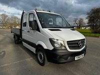 used Mercedes Sprinter Sprinter Mercedes314 3.5t Crew Cab Tipper van 2018 Euro-6 Low Miles !!