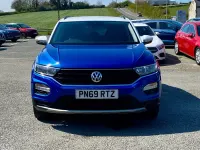 Second-hand VW T-Roc Design 115 CP (84 kW) 2019 Albastru SUV