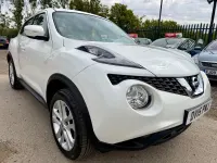 Used Nissan Juke Acenta 2015 White SUV