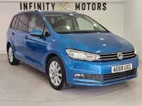 Used VW Touran Family 147 HP (108 kW) 2019 Blue MPV