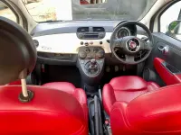 Used Fiat 500 Lounge 75 HP (55 kW) 2009 White Cabriolet