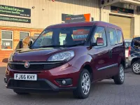 Käytetty Fiat Doblò Easy 95 HP (69 kW) 2017 Punainen Tila-auto