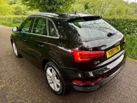 Used Audi Q3 S-Line 150 HP (110 kW) 2018 Black SUV