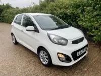 Used Kia Picanto 2012 White Hatchback