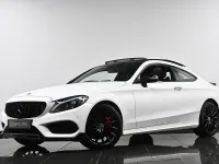 Used Mercedes C200 AMG Line Premium 184 HP (135 kW) 2018 White Coupe