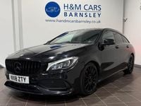 Used Mercedes CLA200 AMG line 156 HP (114 kW) 2018 Black Estate