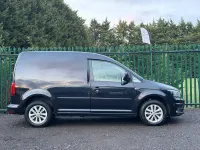Used VW Caddy Highline 102 HP (75 kW) 2017 Black MPV