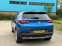 Used Vauxhall Grandland X Elite 130 HP (95 kW) 2020 Blue SUV