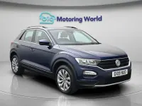 Used VW T-Roc SE 150 HP (110 kW) 2019 Blue SUV