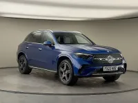 Used Mercedes GLC300e AMG line 313 HP (230 kW) 2023 Spectral blue SUV