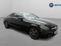Used Mercedes C220 AMG line 194 HP (142 kW) 2021 Black Coupe