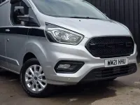 Used Ford Transit Custom Limited 170 HP (125 kW) 2021 Silver Van