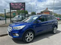 Used Ford Kuga Titanium 150 HP (110 kW) 2017 Blue SUV