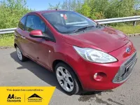 Używany Ford Ka Titanium 69 KM (50 kW) 2012 Czerwony Hatchback