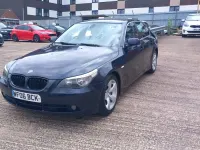 Used BMW 520 2006 Blue Sedan