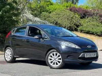 Gebraucht Ford Fiesta Style 2009 Schwarz Kleinwagen