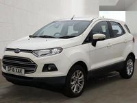 Used Ford Ecosport Zetec 95 HP (69 kW) 2016 White SUV