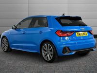 Used Audi A1 S-Line 94 HP (69 kW) 2020 Blue Hatchback