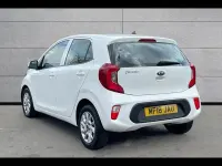 Used Kia Picanto 83 HP (61 kW) 2018 White Hatchback