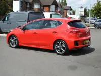 Used Kia Ceed GT-Line 118 HP (86 kW) 2017 Red Hatchback