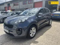 Used Kia Sportage 114 HP (83 kW) 2016 Blue SUV
