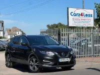 Used Nissan Qashqai N-Connecta 115 HP (84 kW) 2019 Black SUV